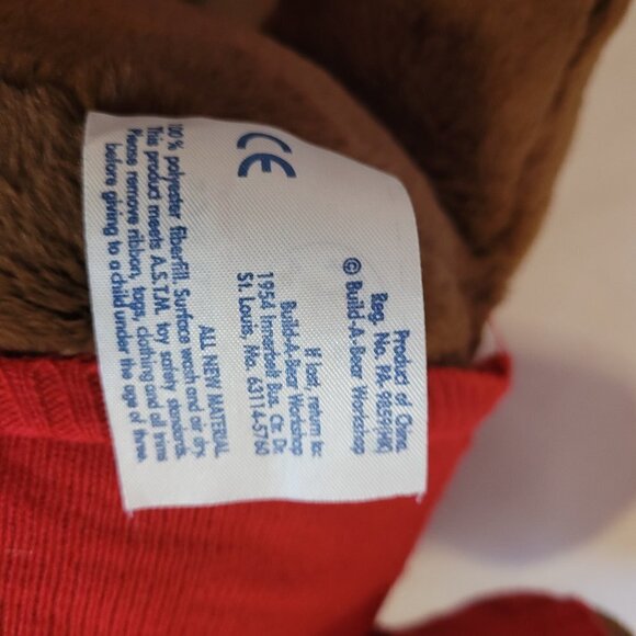 Build A Bear Hal Moose w/Red Sweater & Light Up Antlers Christmas Lights Moose - Picture 7 of 10